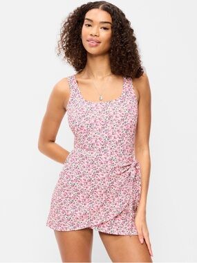 Old Navy Side Tie Women’s Swim Dress
